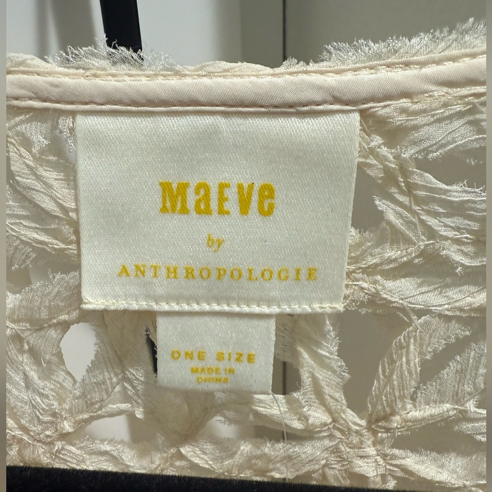 Textured cutout duster by Anthropology - Picture 5 of 7